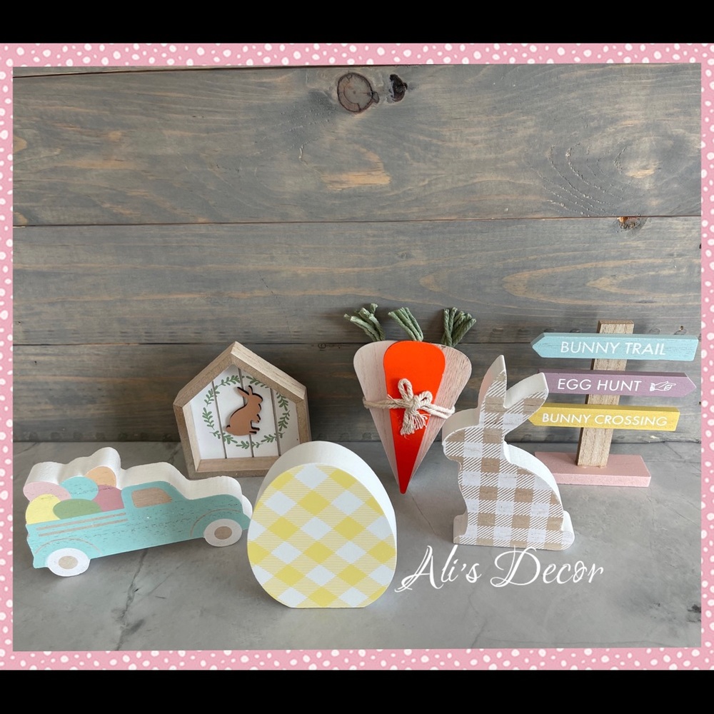 6 piece Easter Tiered Tray Target decor, home decorations Bullseye